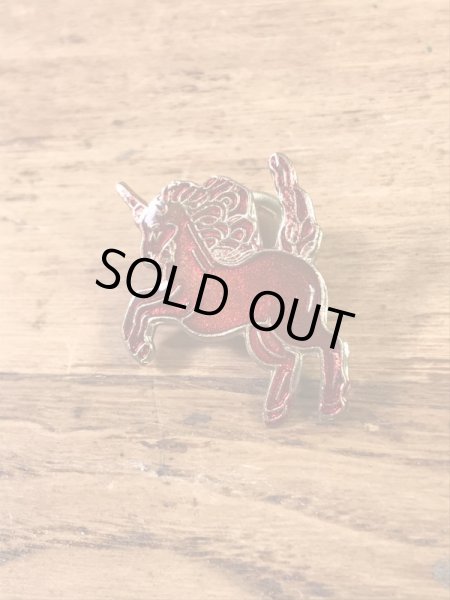 ユニコーンのエナメル加工の70〜80’sヴィンテージピンズ