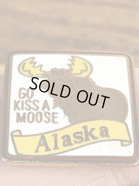 アラスカのスーベニア物の70~80’sヴィンテージピンズ