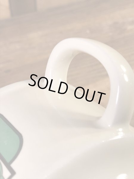 ベジタブルの柄のセラミック製の70’sヴィンテージスーパーマグ