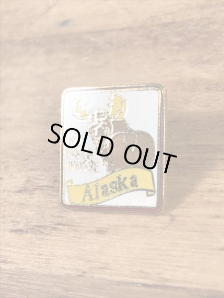アラスカのスーベニア物の70~80’sヴィンテージピンズ