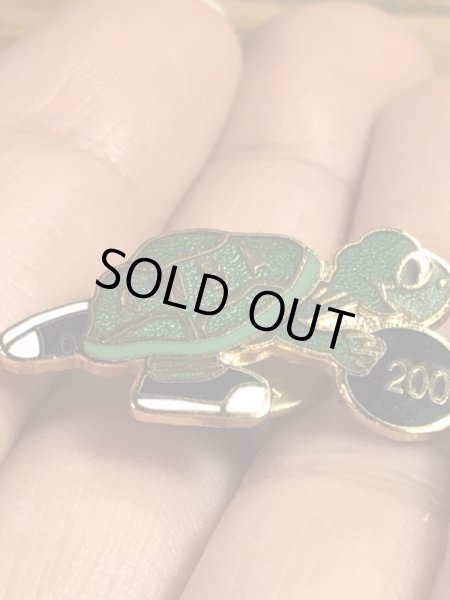 アメリカン女子ボーリング協会のカメの70年代ビンテージピンバッジ