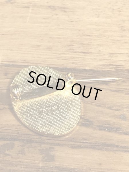 アメリカイリノイ州オーロラのカメの70〜80年代ビンテージメタルバッジ