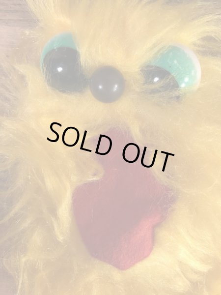 ヒッピー調のモンスターの70年代ビンテージパペットドール