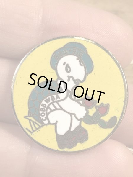 Georgia Cobb WBAのカメの70〜80’sヴィンテージピンバッジ