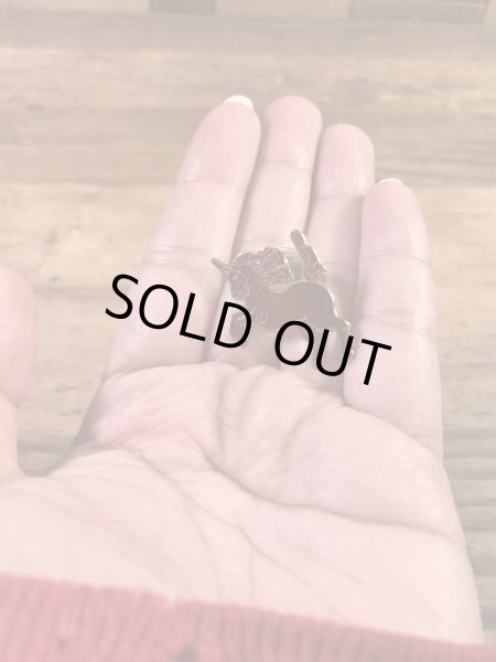 ユニコーンのエナメル加工の70〜80年代ビンテージピンバッジ