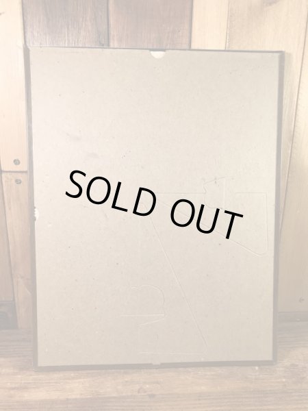 “Be Nice To Me...”のメッセージが書かれたヒッピーの70’sヴィンテージピクチャーアート