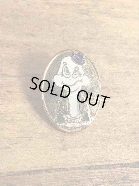 アメリカイリノイ州オーロラのカメの70〜80年代ビンテージメタルバッジ