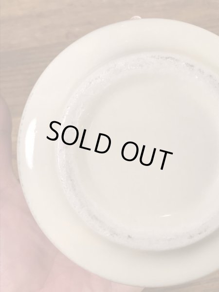 ベジタブルの柄のセラミック製の70’sヴィンテージスーパーマグ