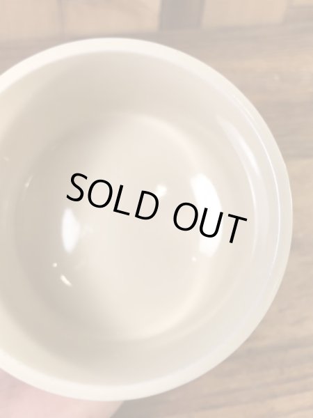 ベジタブルの柄のセラミック製の70’sヴィンテージスーパーマグ