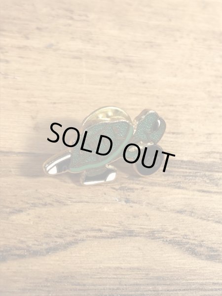 アメリカン女子ボーリング協会のカメの70年代ビンテージピンバッジ