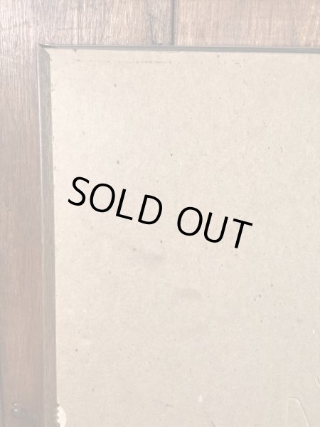 “Be Nice To Me...”のメッセージが書かれたヒッピーの70’sヴィンテージピクチャーアート