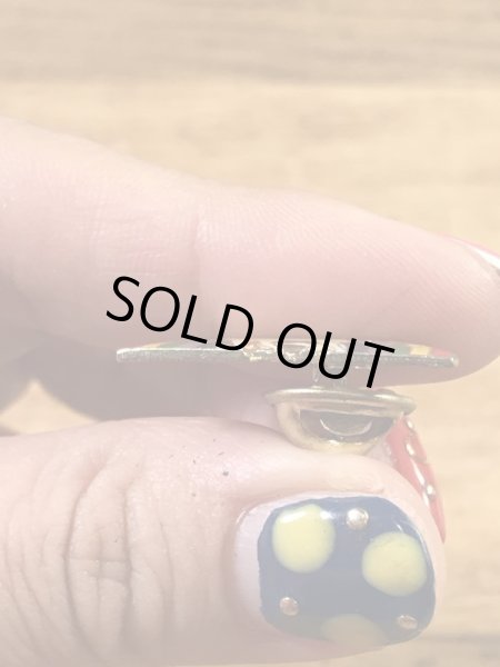 レインボーとユニコーンの70〜80年代ビンテージエナメルピンバッジ