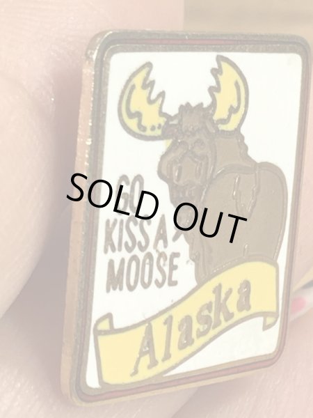 アラスカのスーベニア物の70~80’sヴィンテージピンズ