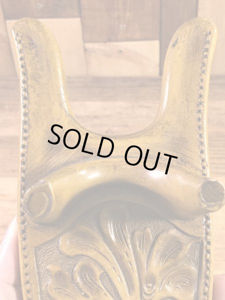 acmeのレザー調の70年代ビンテージブーツジャック