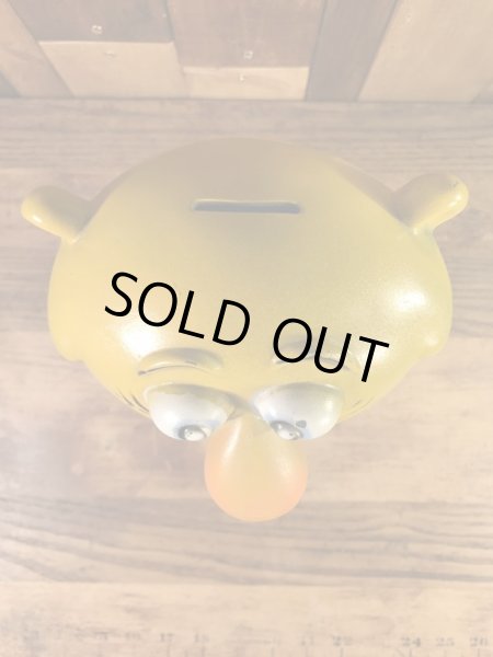 プレイパル社製のドルモンスターの70年代ビンテージ貯金箱フィギュア