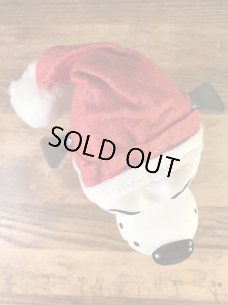 サンタクロースのロイデスドッグの60年代ビンテージ貯金箱フィギュア