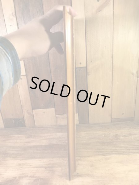 フクロウがハンドペイントで描かれた70年代ビンテージ壁掛け