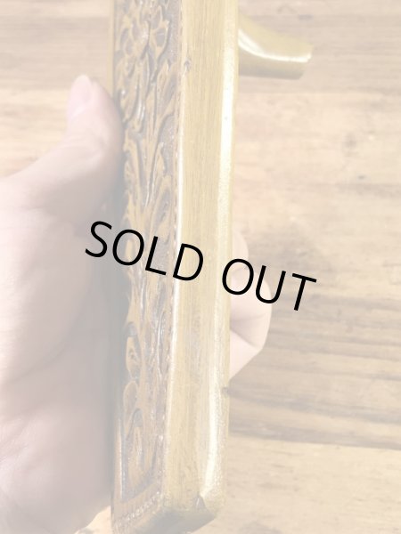 acmeのレザー調の70年代ビンテージブーツジャック