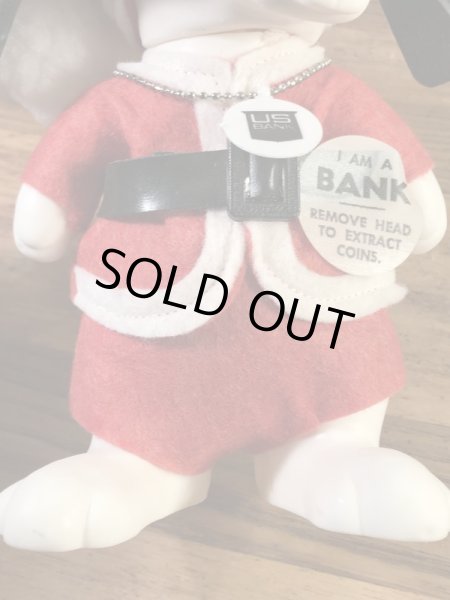 サンタクロースのロイデスドッグの60’sヴィンテージコインバンクドール