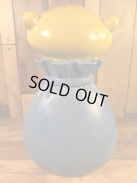 プレイパル社製のドルモンスターの70年代ビンテージ貯金箱フィギュア