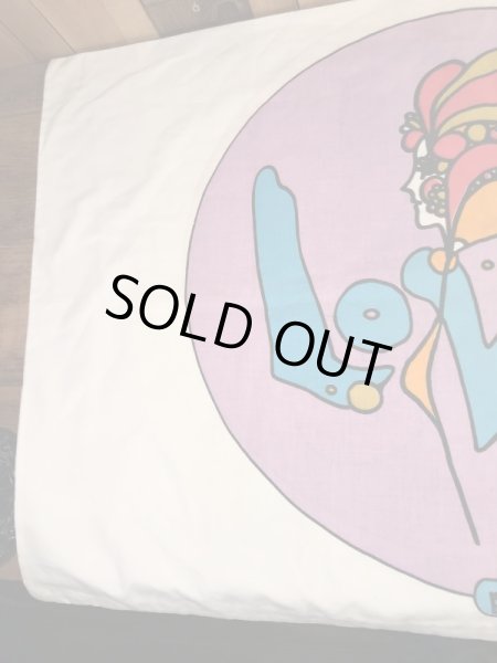 ピーターマックスのLoveの70'sヴィンテージピローケース