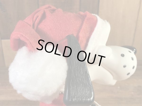 サンタクロースのロイデスドッグの60年代ビンテージ貯金箱フィギュア