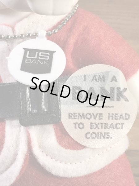 サンタクロースのロイデスドッグの60年代ビンテージ貯金箱フィギュア