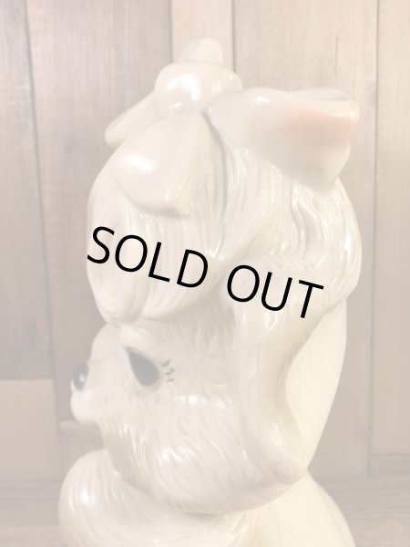 Russ Berrie社製のPuppy Dogの70’sヴィンテージコインバンクドール