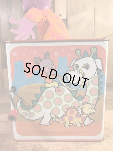 マテル社製のブリッピーの60年代ビンテージびっくり箱トイ