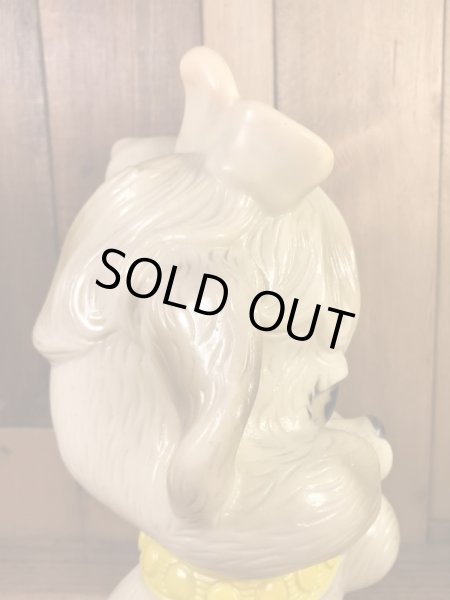 Russ Berrie社製のPuppy Dogの70’sヴィンテージコインバンクドール