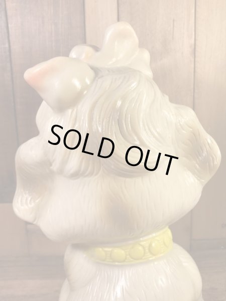 Russ Berrie社製のPuppy Dogの70’sヴィンテージコインバンクドール