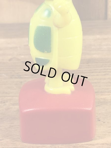 TM British Patentのカメの70年代ビンテージプッシュアップトイ