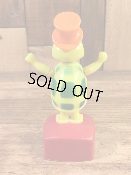 TM British Patentのカメの70年代ビンテージプッシュアップトイ