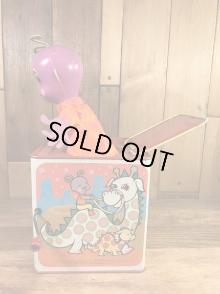 Mattel社製の“Blippy”の60’sヴィンテージジャックインザボックス