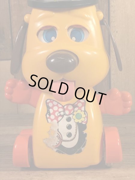 Tomy社製のDoggone Dogの80年代ビンテージプッシュトイ