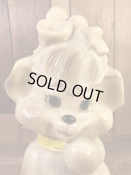 Russ Berrie社製のPuppy Dogの70’sヴィンテージコインバンクドール