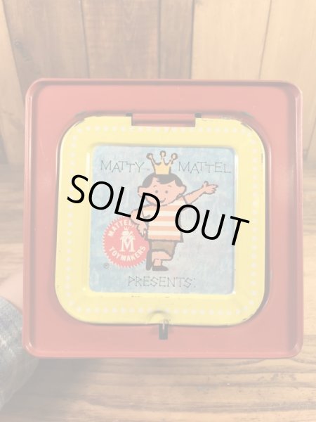 マテル社製のブリッピーの60年代ビンテージびっくり箱トイ