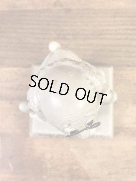 “World's Greatest Grandpa”のメッセージが書かれたシリスカルプスの70年代ビンテージメッセージドール