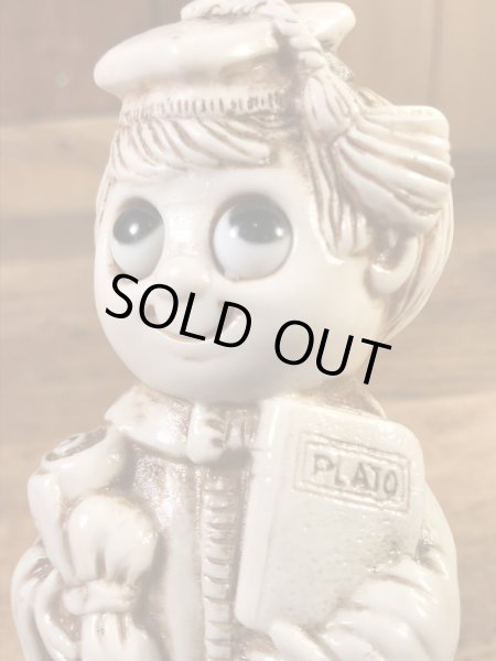 “World's Greatest Student”のシリスカルプスの70年代ビンテージメッセージドール