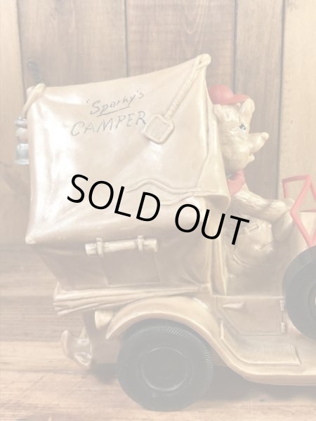 Boy Indu's社製のスパークスキャンパーの70年代ビンテージ貯金箱フィギュア