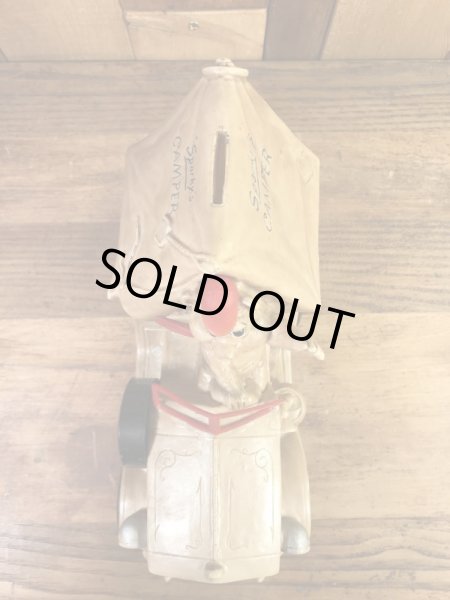 Boy Indu's社製のスパークスキャンパーの70年代ビンテージ貯金箱フィギュア