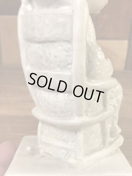 “World's Greatest Grandma”のメッセージが書かれたシリスカルプスの70年代ビンテージメッセージドール