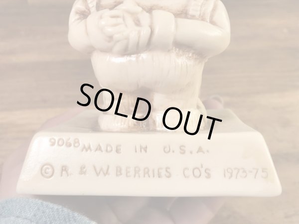 “Grandpa You're Very Special”のメッセージが書かれたシリスカルプスの70年代ビンテージメッセージドール