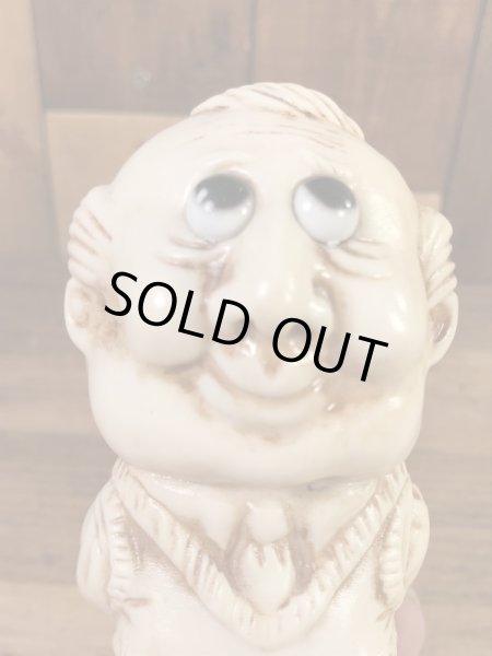 “Grandpa You're Very Special”のメッセージが書かれたシリスカルプスの70年代ビンテージメッセージドール