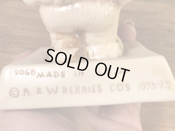 R & W Berries社製のシリスカルプスの70’sヴィンテージメッセージドール