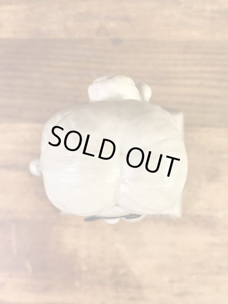 “World's Greatest Grandma”のメッセージが書かれたシリスカルプスの70年代ビンテージメッセージドール