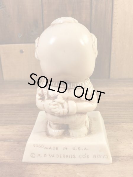 “Grandpa You're Very Special”のメッセージが書かれたシリスカルプスの70年代ビンテージメッセージドール