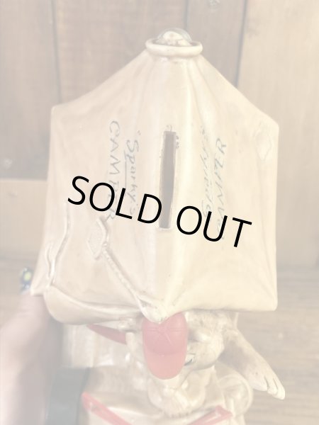 Boy Indu's社製のスパークスキャンパーの70年代ビンテージ貯金箱フィギュア