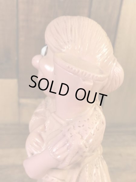 “World's Bast Mother”のメッセージが書かれたシリスカルプスの70年代ビンテージメッセージドール