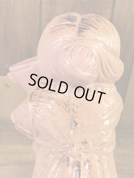 “World's Bast Mother”のメッセージが書かれたシリスカルプスの70年代ビンテージメッセージドール